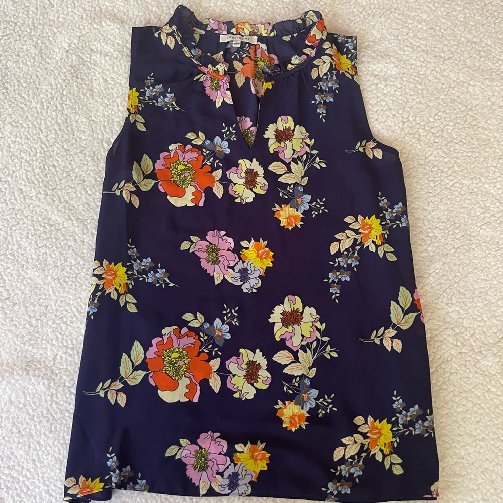 🌼Like New Bright Floral Sleeveless Top🌼